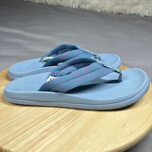 Chaco Chillos Womens size 8 Blue Comfort LUVSEAT Arch Support Flip-Flop Sandals